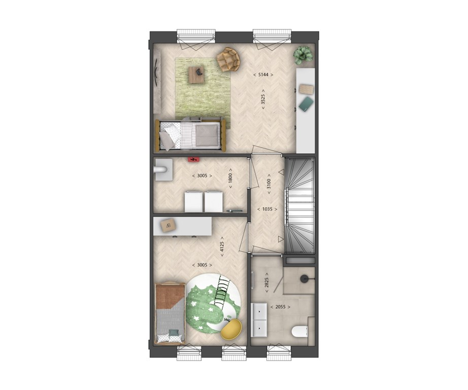 mediumsize floorplan